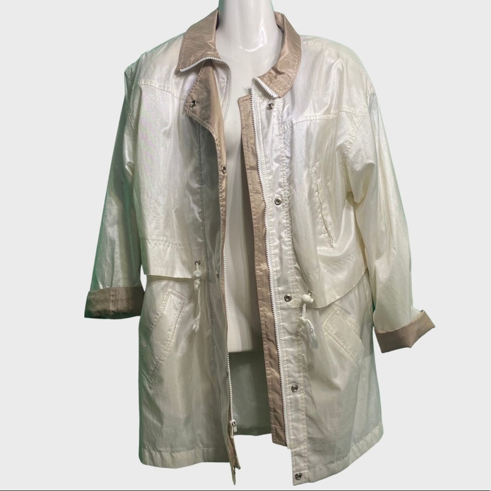 Giorgio Morandi Small Neutral Windbreaker Jacket